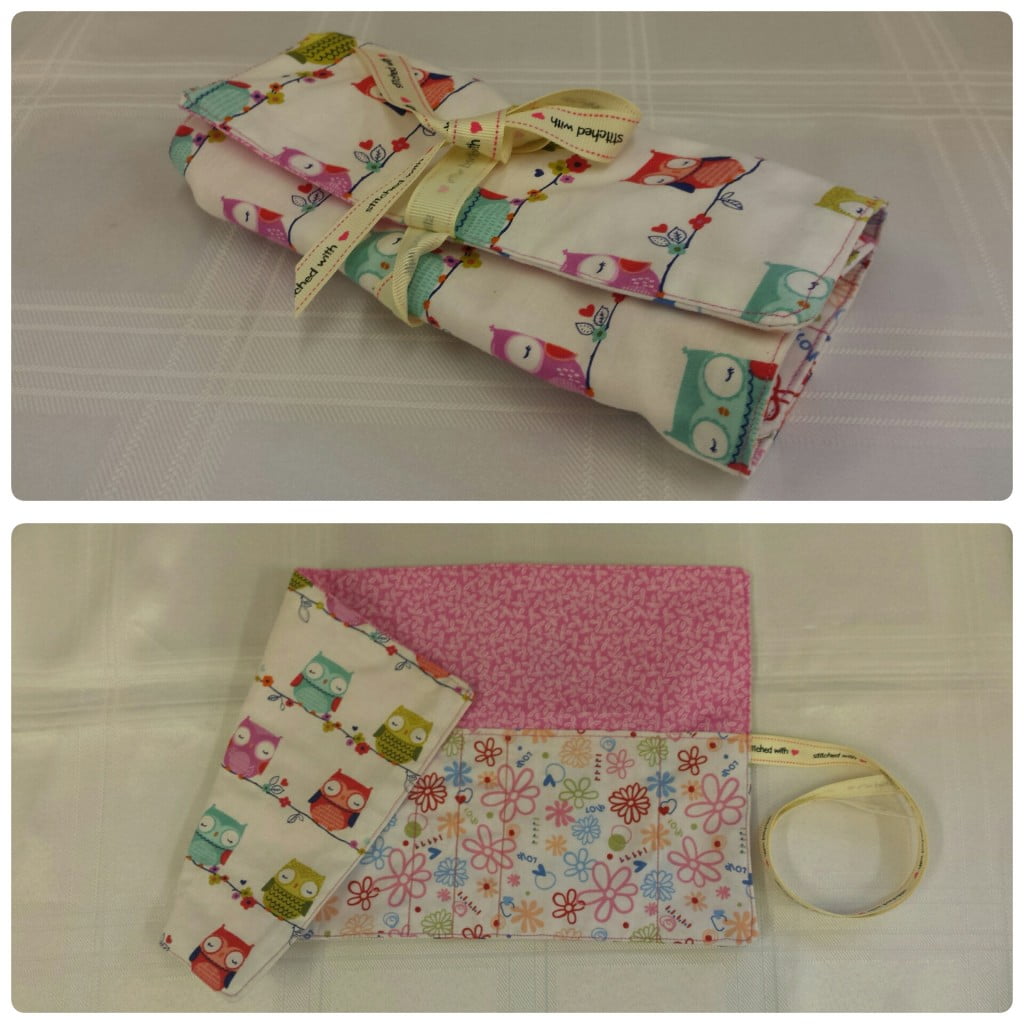 Make-Up Roll Tutorial - All Sewn Up Wales by Helen Rhiannon
