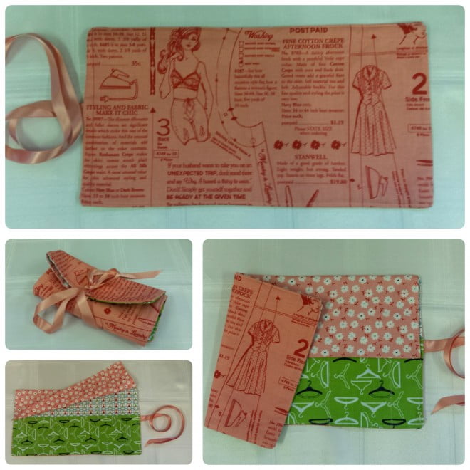 Make-Up Roll Tutorial - All Sewn Up Wales by Helen Rhiannon