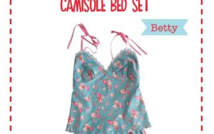 'Betty' Camisole Bed Set