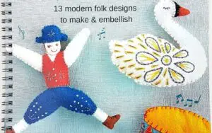 12 Days of Christmas Felt Decoration Book