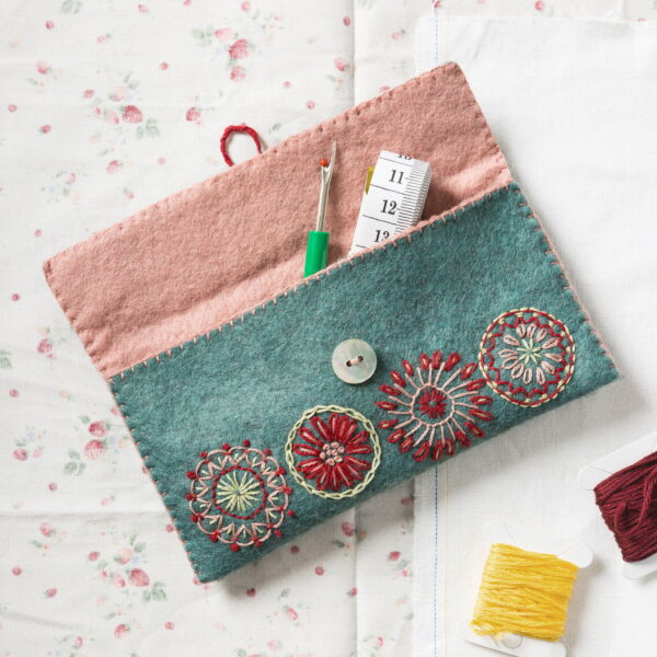 Sewing Pouch Embroidery Kit - Image 8
