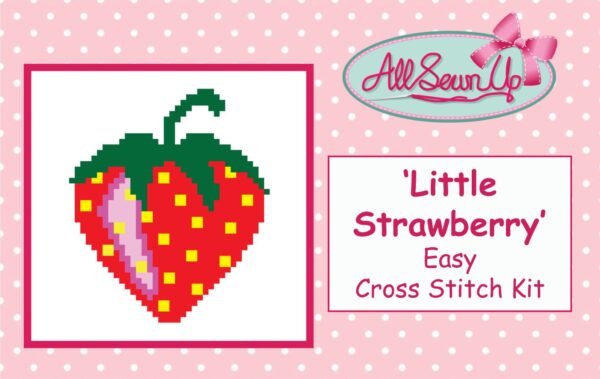'Little Strawberry' cross stitch kit