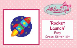 Rocket Launch Cross Stitch