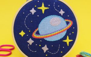 'GALAXY' Mini Embroidery Kit