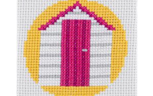 Beach Hut Cross Stitch Kit