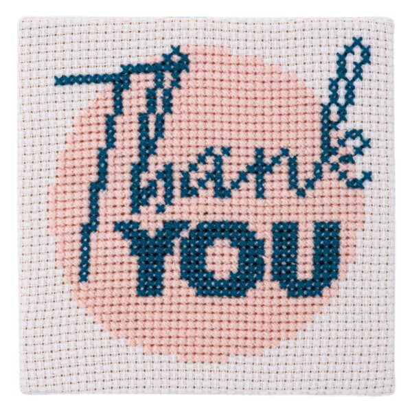 Thank You Cross Stitch
