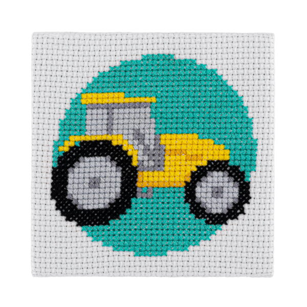 Tractor Cross Stitch Kit