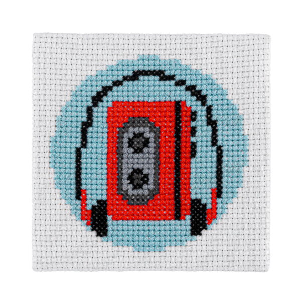 Walkman Cross Stitch Kit