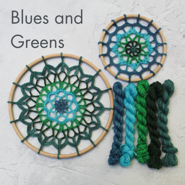 G&T Blues and Greens Crochet Kit