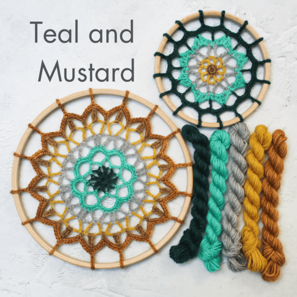 G & T Mandala Kit - Teal & Mustard