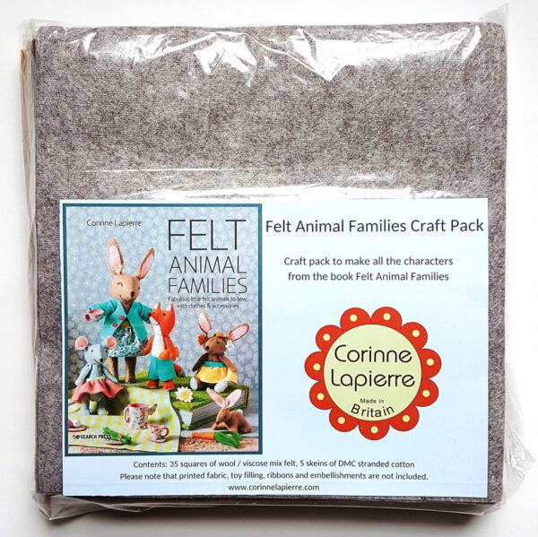 Felt Animal Families Book Craft Pack