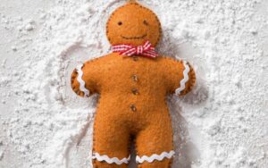 Felt Gingerbread Man Mini Kit