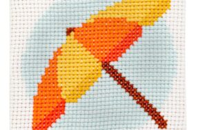 Umbrella Cross Stitch Kit