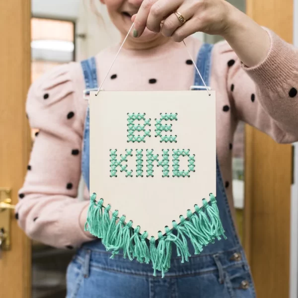 'Be Kind' Cross Stitch Kit
