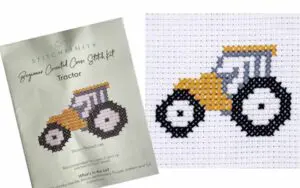Tractor Cross Stitch Kit