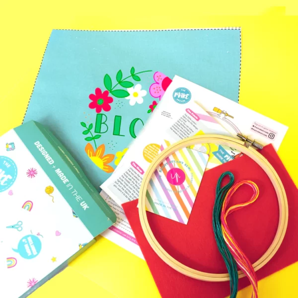 'Bloom' Large Embroidery Kit - Image 3