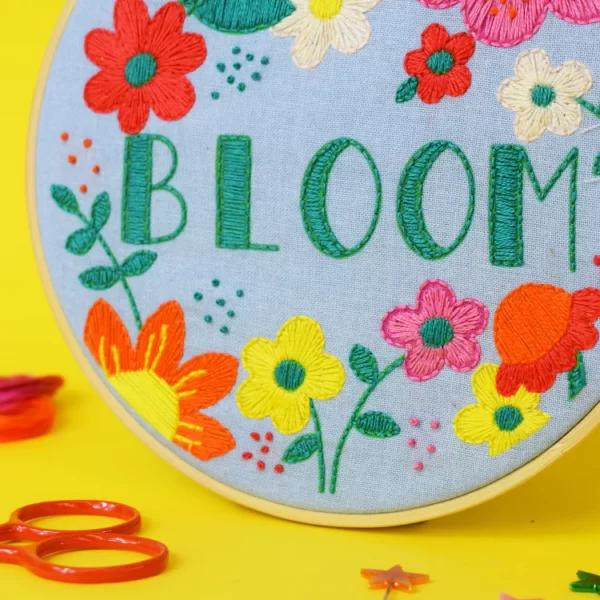 'Bloom' Large Embroidery Kit - Image 2