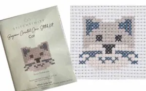 Cat Cross Stitch Kit