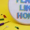 'No Place Like Home' Cross Stitch Kit - Image 2