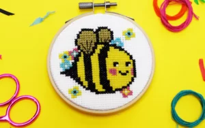 'Bella Bee' Mini Cross Stitch Kit