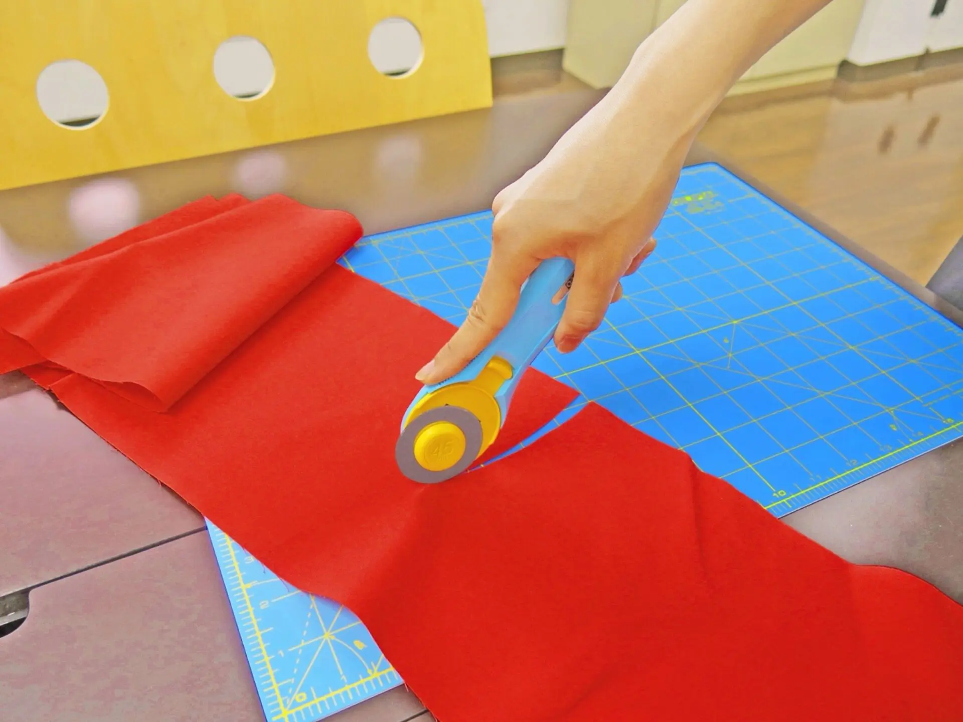 Quick-Change Rotary Cutter 45mm Aqua - Image 2
