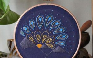 Sunrise Embroidery Hoop Kit