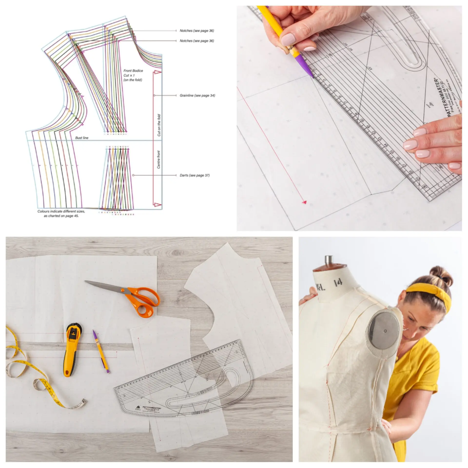 * Dressmaking Starter Pack With Book - Image 3