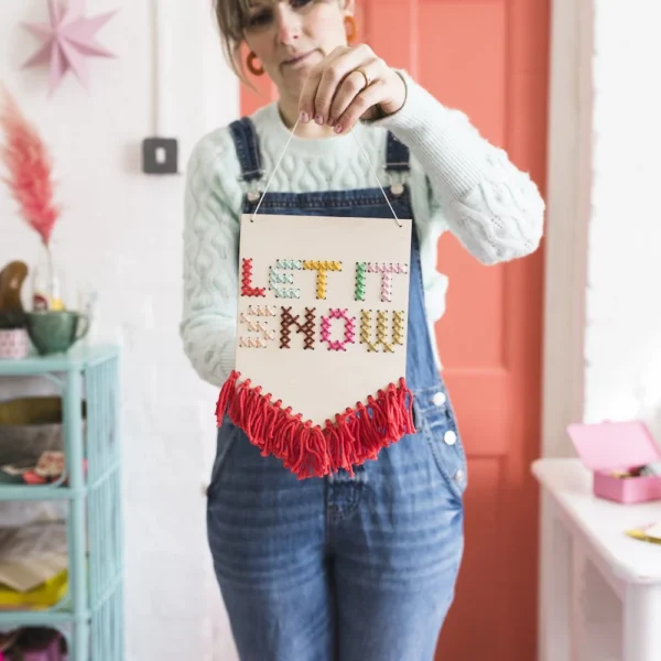 'Let It Snow' Cross Stitch Kit