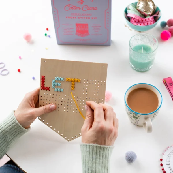 'Let It Snow' Cross Stitch Kit - Image 3