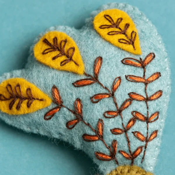 Peacock Felt Mini Kit - Image 3