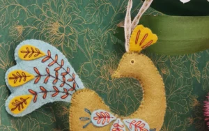 Peacock Felt Mini Kit