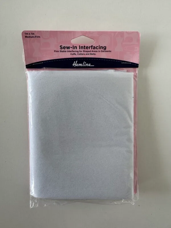 Sew-in interfacing 1m x 1m