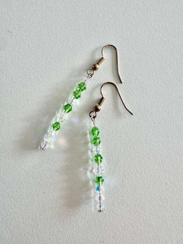 Swarovski crystal strand earrings - Image 3