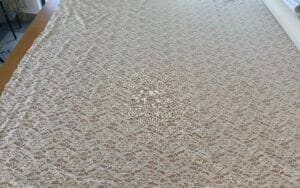 Ivory / Cream Floral Lace £6p/m