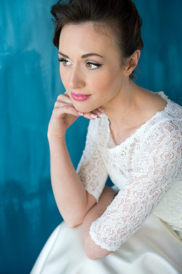Ivory / Cream Floral Lace £6p/m - Image 4