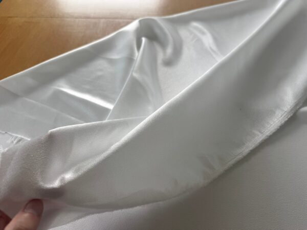 Ivory Satin Back Crepe - 3m length 45" wide - Image 2
