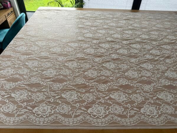 Ivory Soft Floral Lace 2.75m length