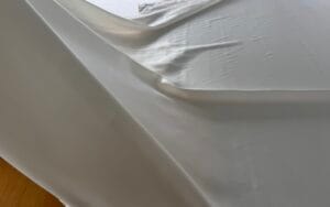Ivory 100% Silk Crepe Back Satin - 1.5m length