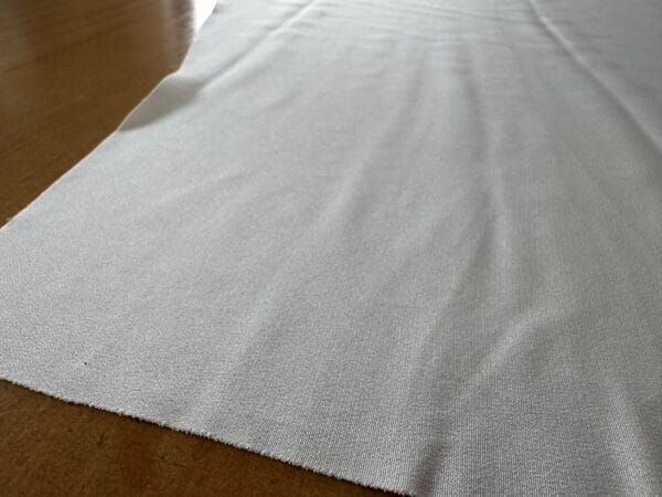 Ivory 100% Silk Crepe - 1.4m length - Image 2