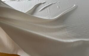 Ivory 100% Silk Crepe - 1.4m length